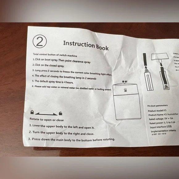 New Portable Mini Humidifier - Picture 5 of 11